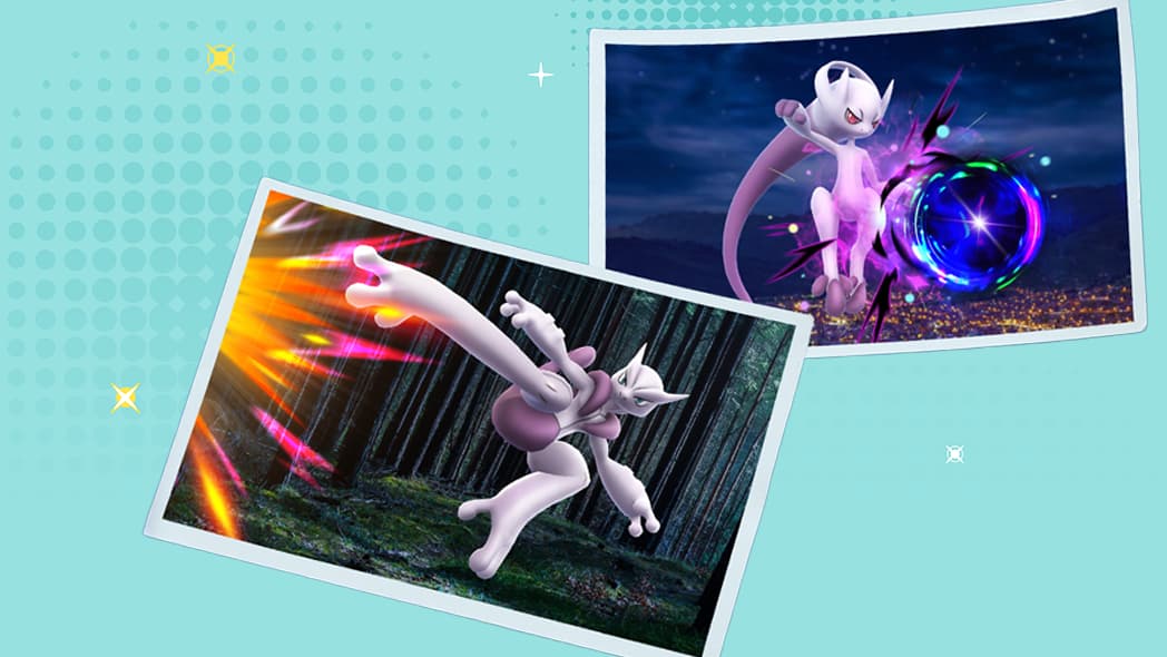 Mega Mewtwo X and Mega Mewtwo Y Timed Research artwork