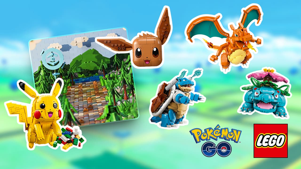 LEGO Stores and Pokémon GO event artwork — Pokémon GO