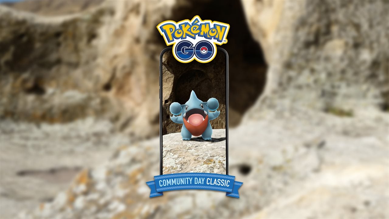 Gible Community Day Classic event artwork — Pokémon GO