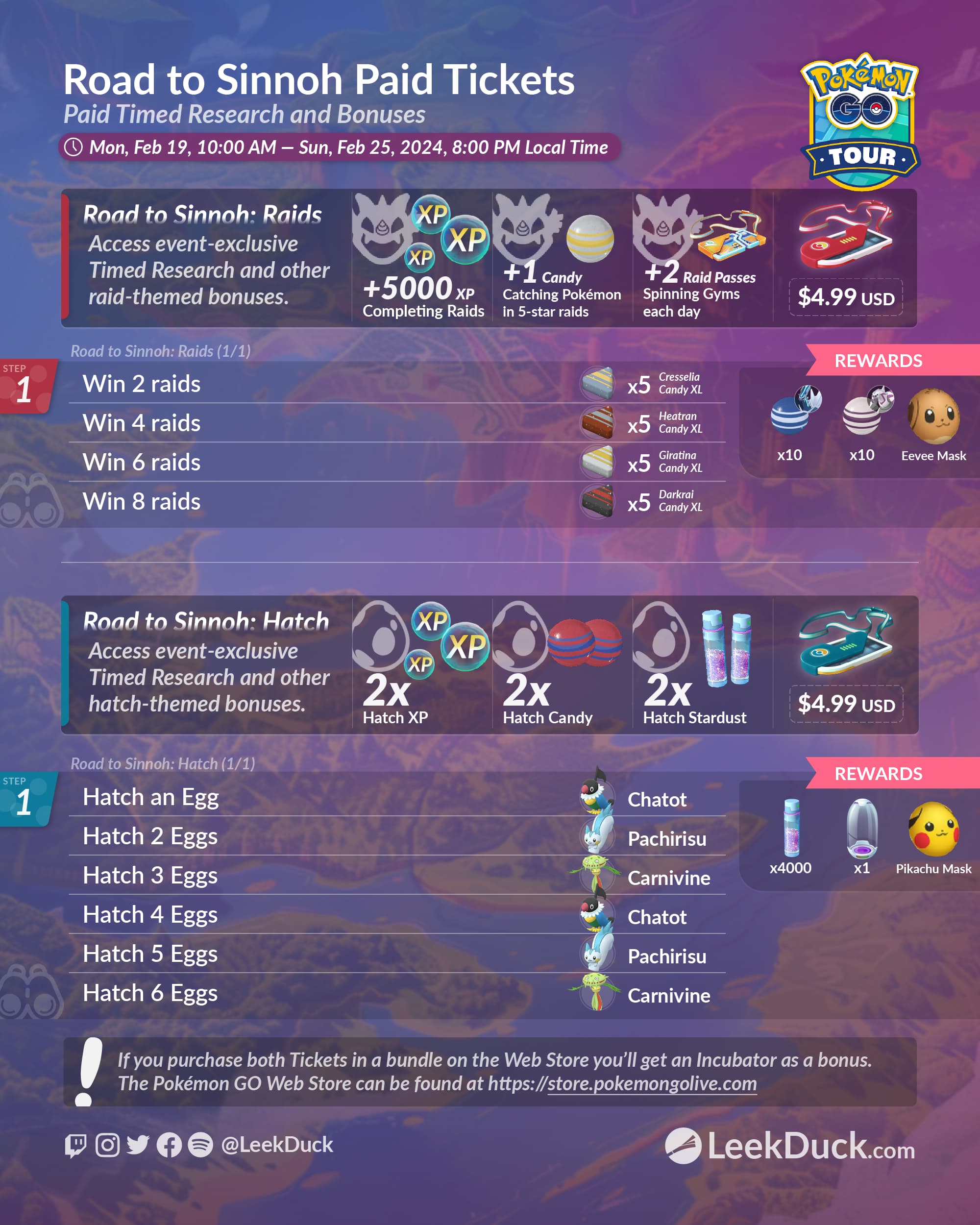 Road to Sinnoh - Leek Duck | Pokémon GO News and Resources