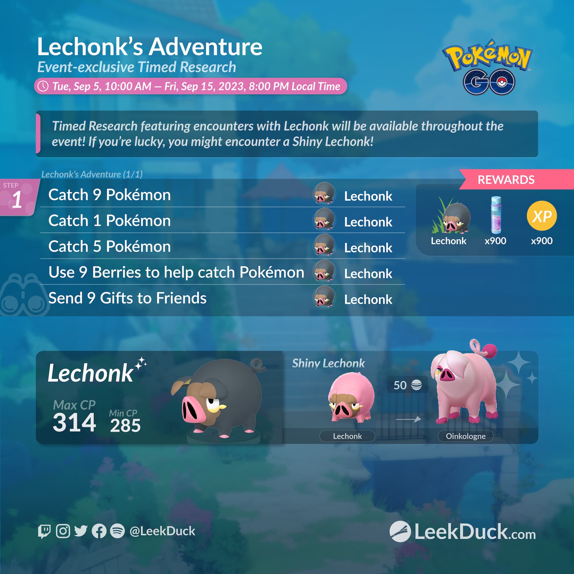 A Paldean Adventure - Leek Duck | Pokémon GO News and Resources