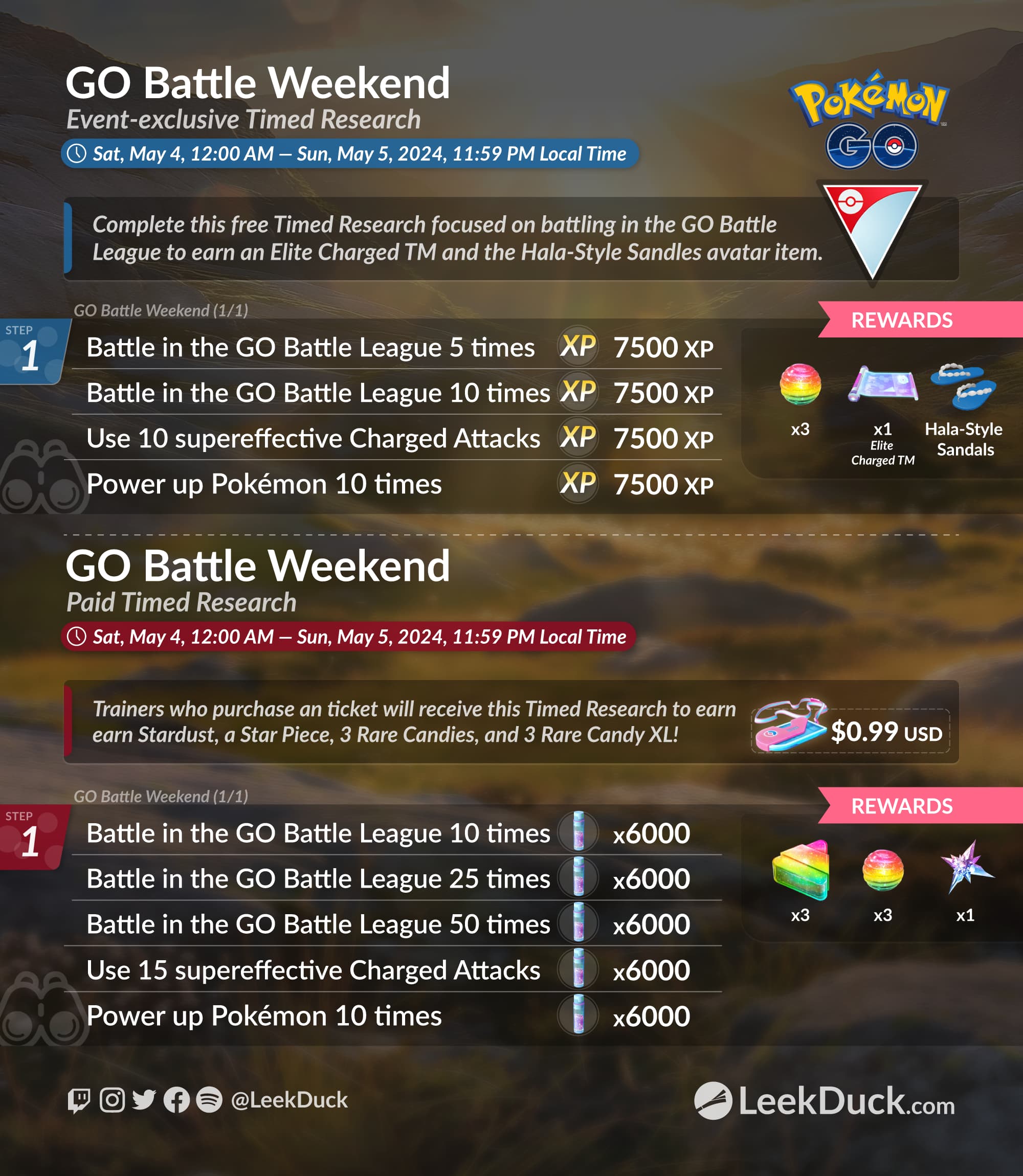 Pokemon Go Guide Week GO Battle Weekend: World of Wonders - Leek Duck | Pokémon GO News and ...