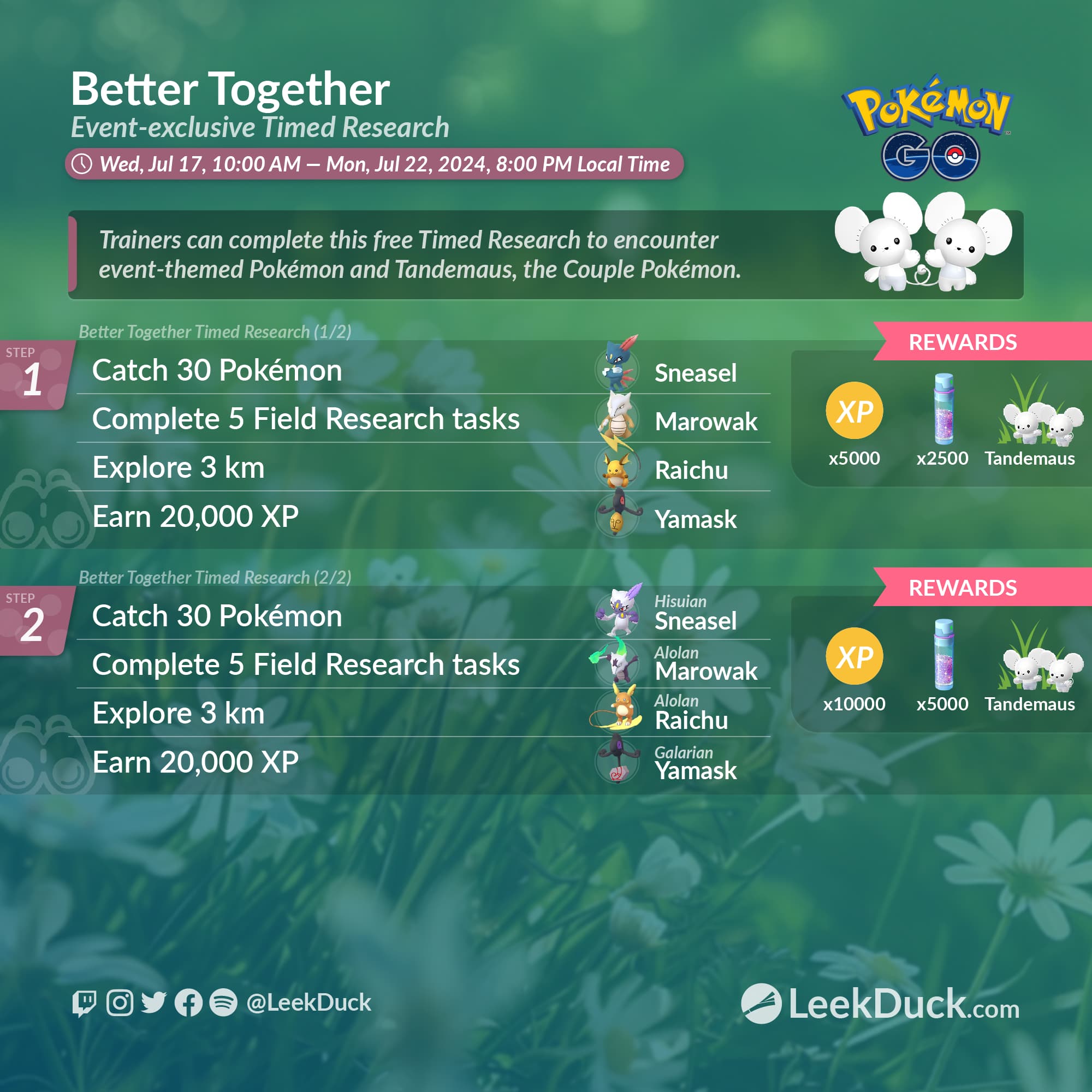 Better Together (Ultra Unlock Part 1) - Leek Duck | Pokémon GO 