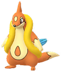 Floatzel in-game GO sprite