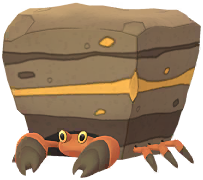 Crustle in-game GO sprite